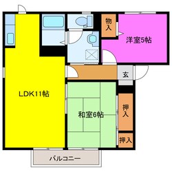 ロゼ水堀の物件間取画像